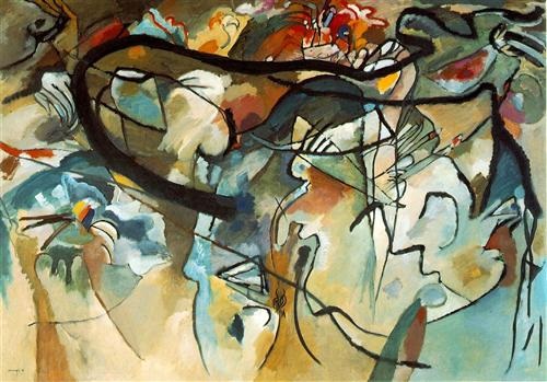 Wassily Kandinsky: Das Jngste Gericht/Komposition V, 1911, Privatbesitz